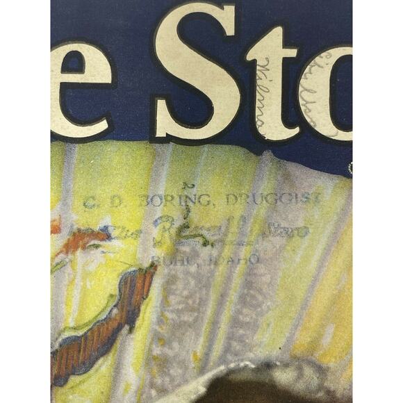 Vintage True Story Magazine OCT 1927 CD BORING REXALL Drug Store Buhl IDAHO - Picture 3 of 11